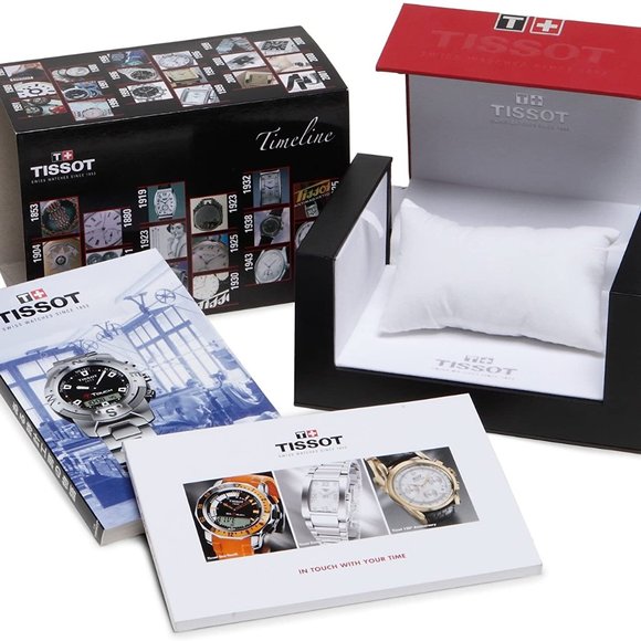 Tissot Mens Blue Face PRS Watch T100.417.16.041.00 - Picture 3 of 3